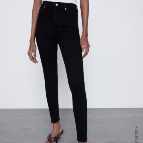 Zara Skinny Vintage Jeans (High Waisted)